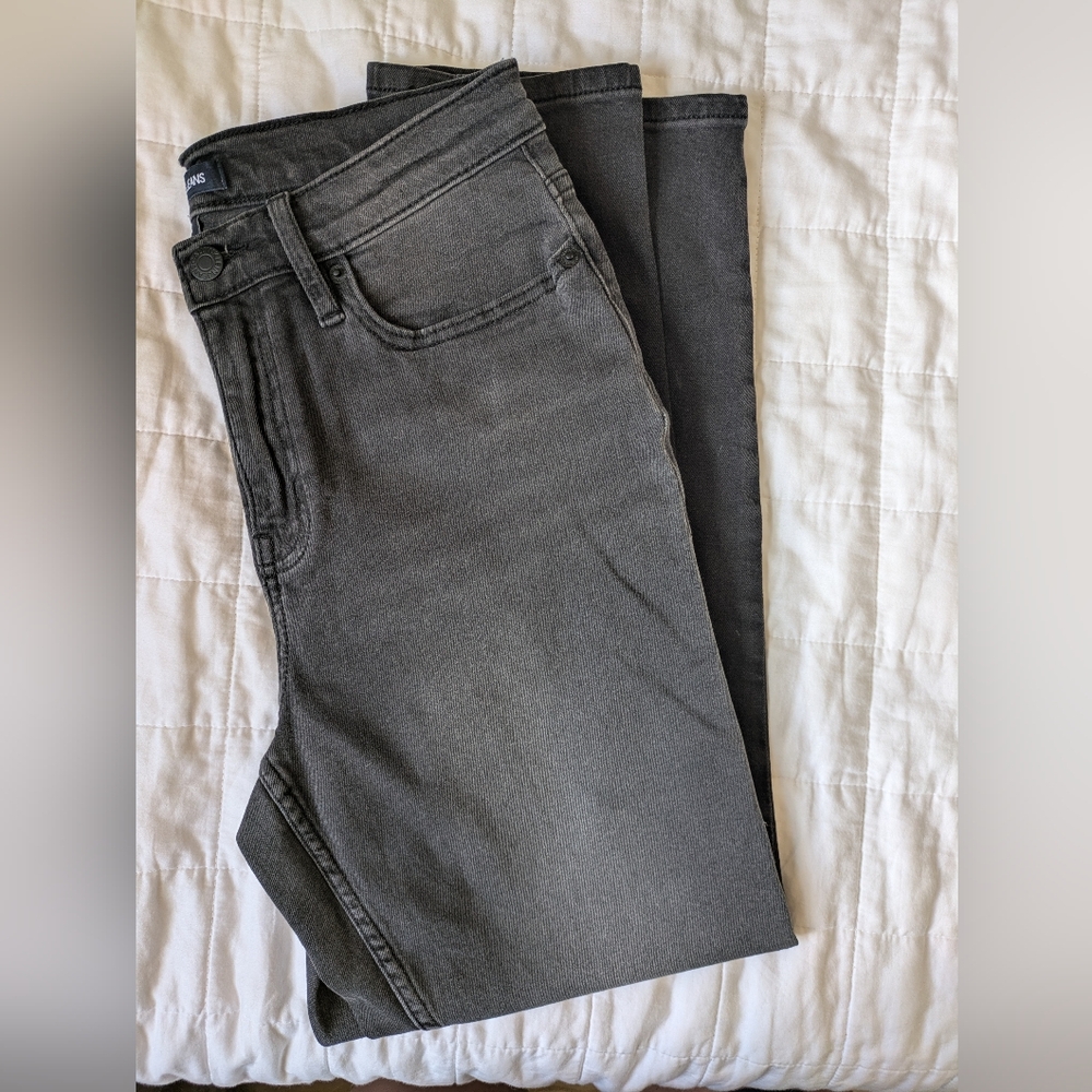 NWOT - Calvin Klein Women's Dark Gray High Rise Skinny Jeans
